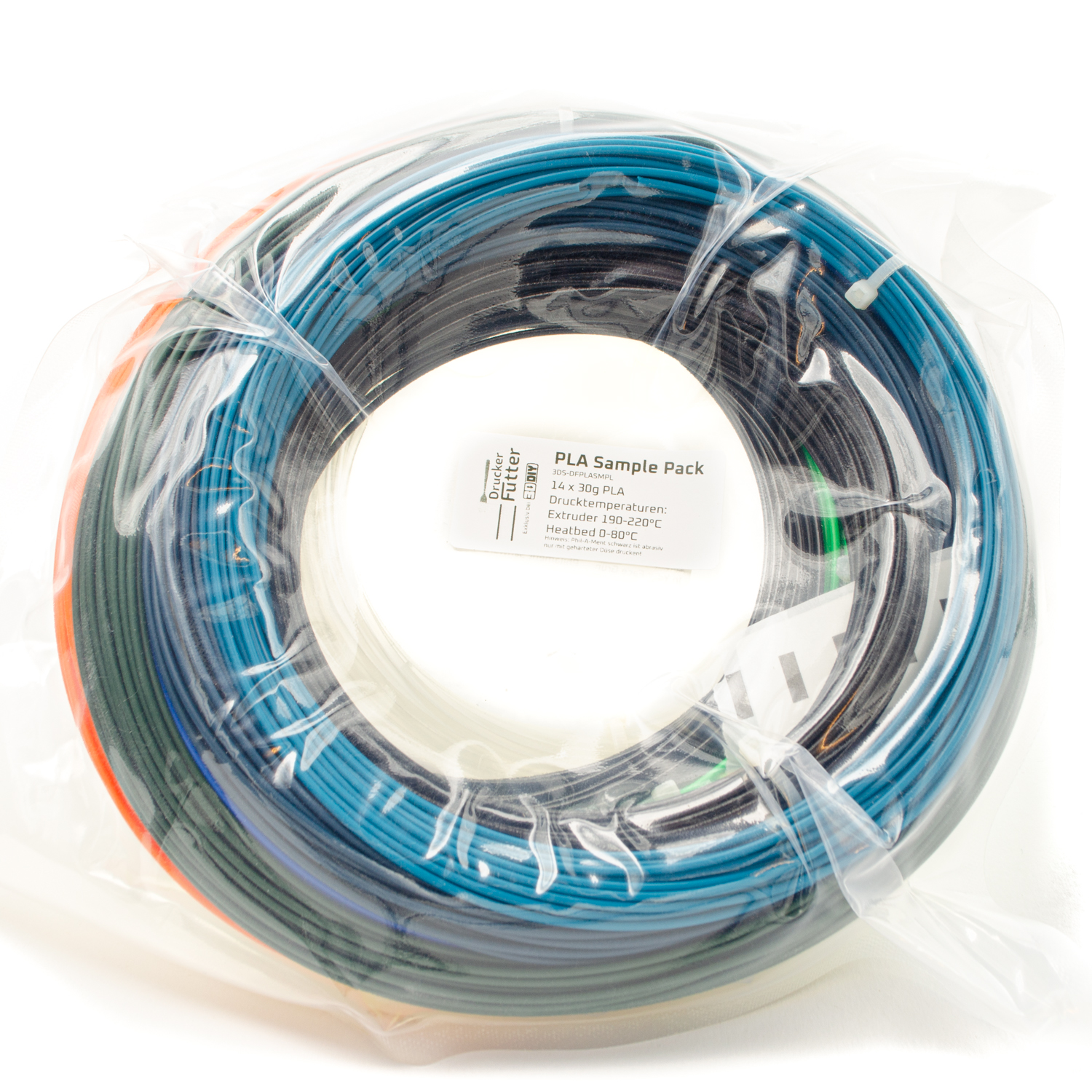 Drucker Futter PLA Sample Pack