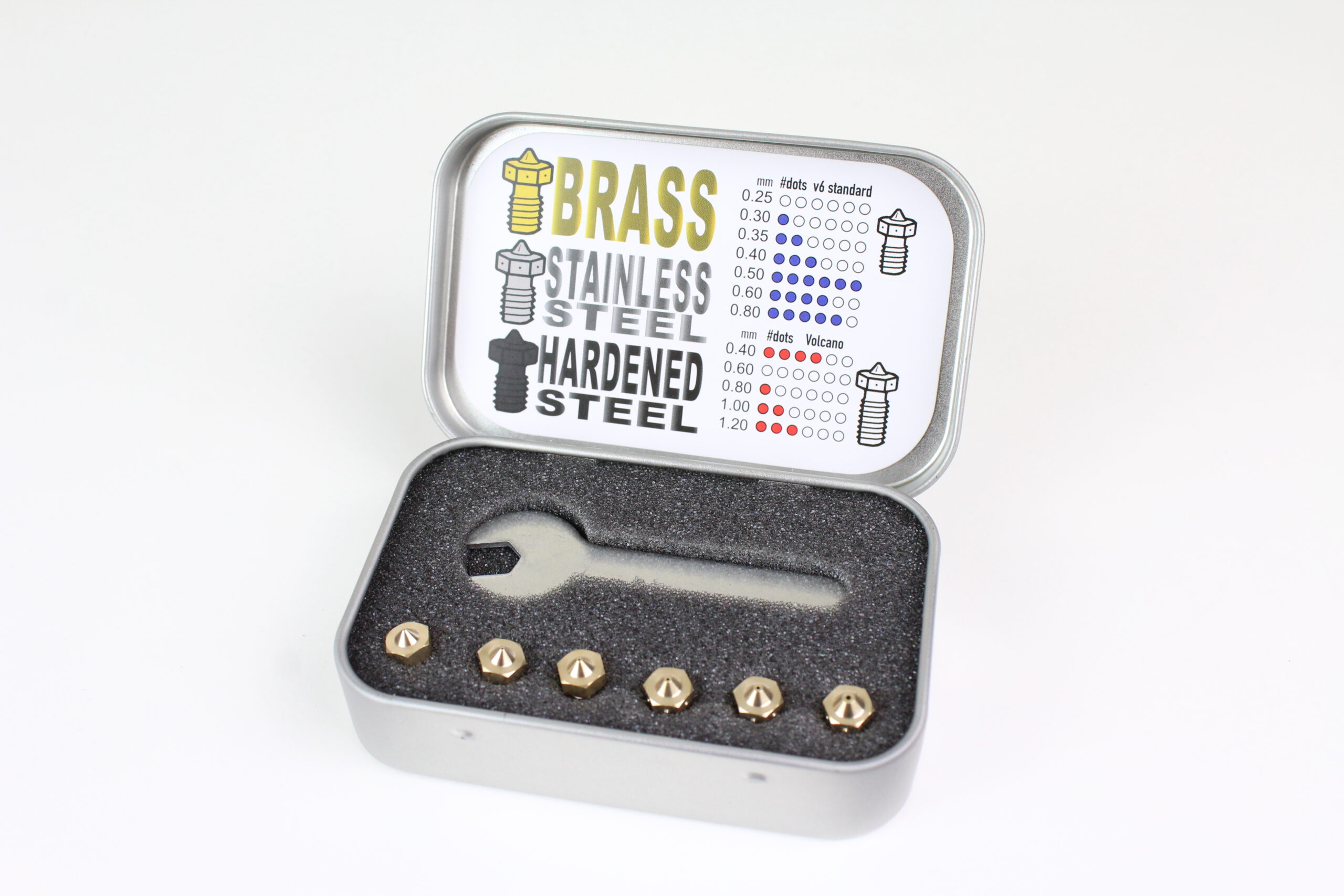 E3D V6 Nozzle Fun Pack 1,75mm
